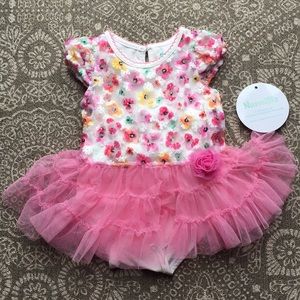 NWT Baby Girl Pink TuTu onesie